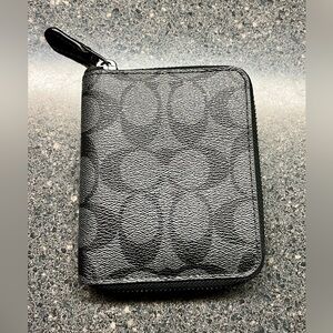 Coach Black Wallet